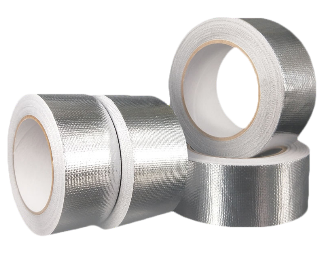 Aluminum Foil Glass Cloth Tape, High Temperature Aluminum Tape FIRSTCLASS